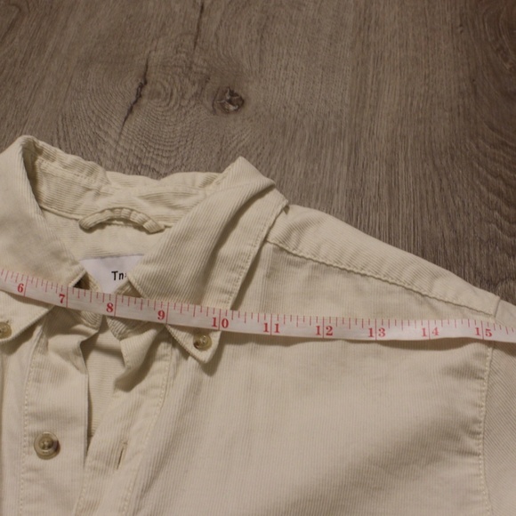 TNA cream corduroy button down - Picture 8 of 10